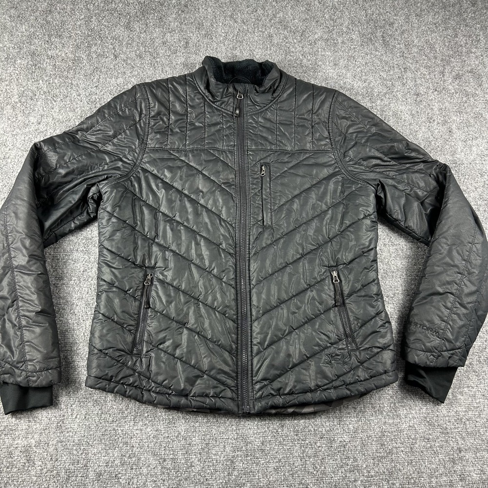 Under Armour Jacket Mens XL Black UA Storm Quilted‎ Full Zip Puffer Outdoor Warm